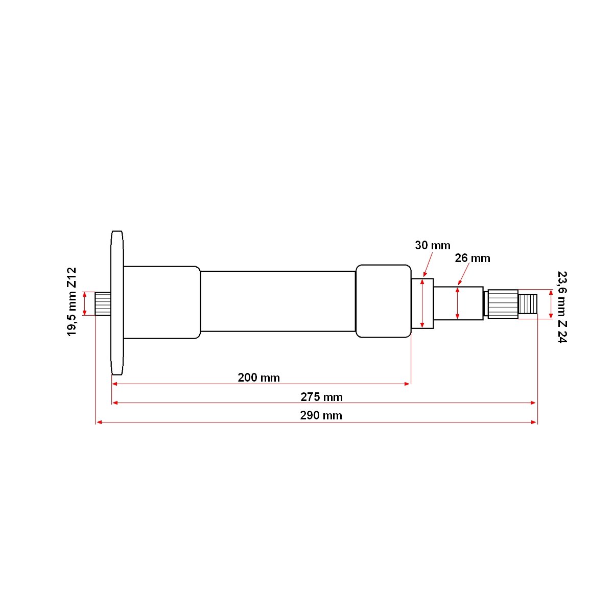 Coloana directie pompa danfoss Tractor Forestier